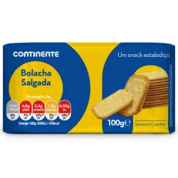 GALLETAS SALADAS CONTINENTE 100G