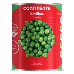 GUISANTES COCIDOS CONTINENTE 260G