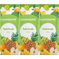 JUGO MULTIFRUTAS  CONTINENTE 6X200ML