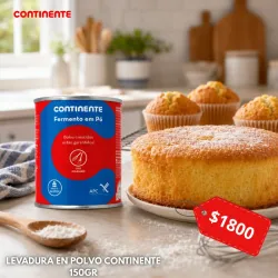 LEVADURA EN POLVO CONTINENTE 150GR
