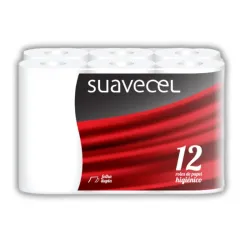 PAPEL HIGIENICO FD 9X12 ROLLOS SUAVECEL