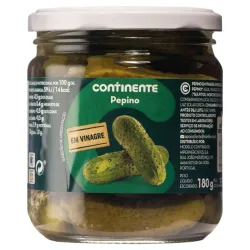 PEPINO EN VINAGRE CONTINENTE 180G