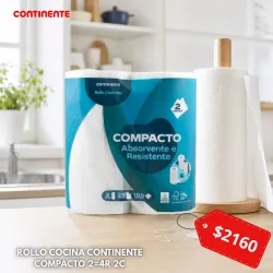 ROLLO COCINA CONTINENTE COMPACTO 2=4R 2C