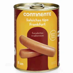 SALCHICHA FRANKFURT CONTINENTE 8UN 200G