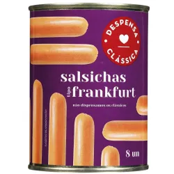 SALCHICHAS TIPO FRANKFURT DESPENSA CLÁSICA 8 UN