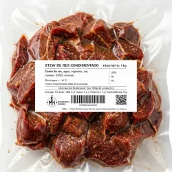 stew de res condimentado 1KG