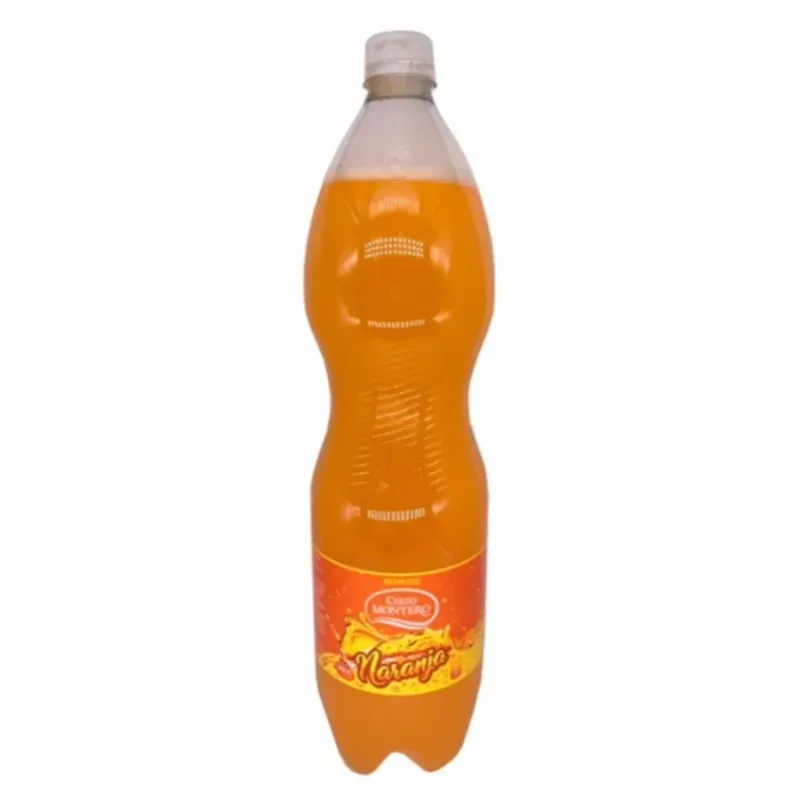 Pomo de Refresco Gaseado Naranja 1.5L