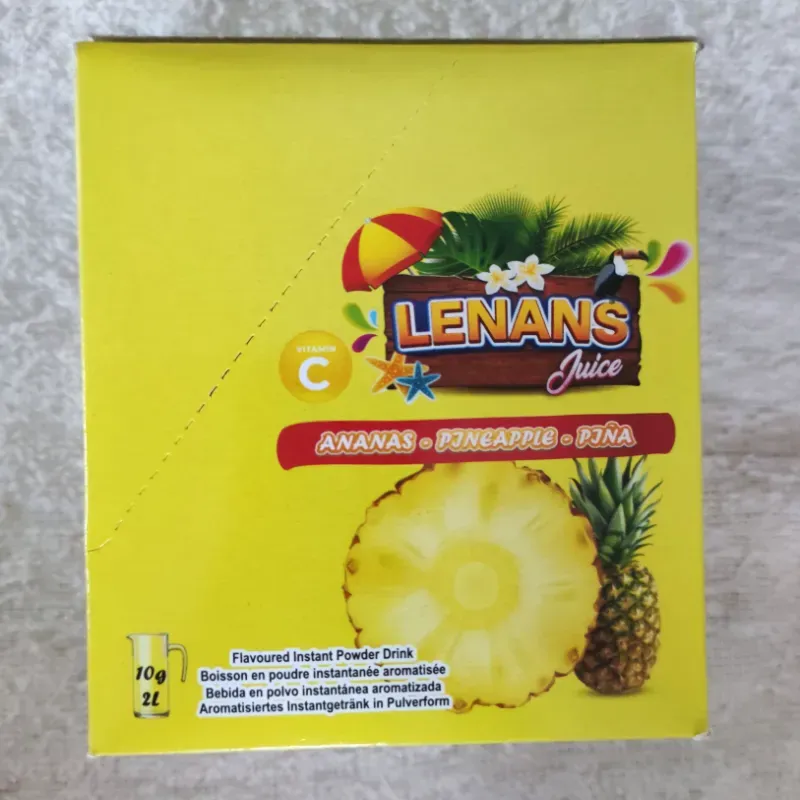 Refresco Instantáneo de Caja Piña