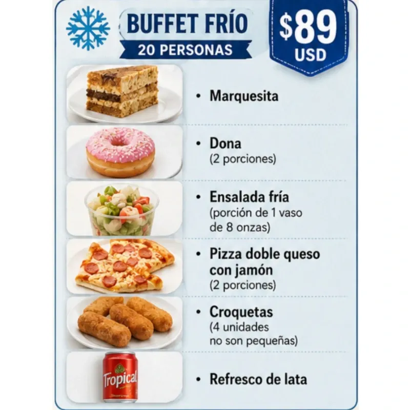 BUFFETS FRÍO