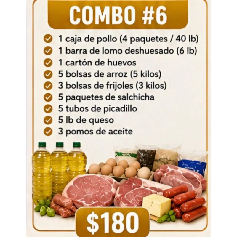 👨👩👧👧 COMBO #6 –Combo Familiar