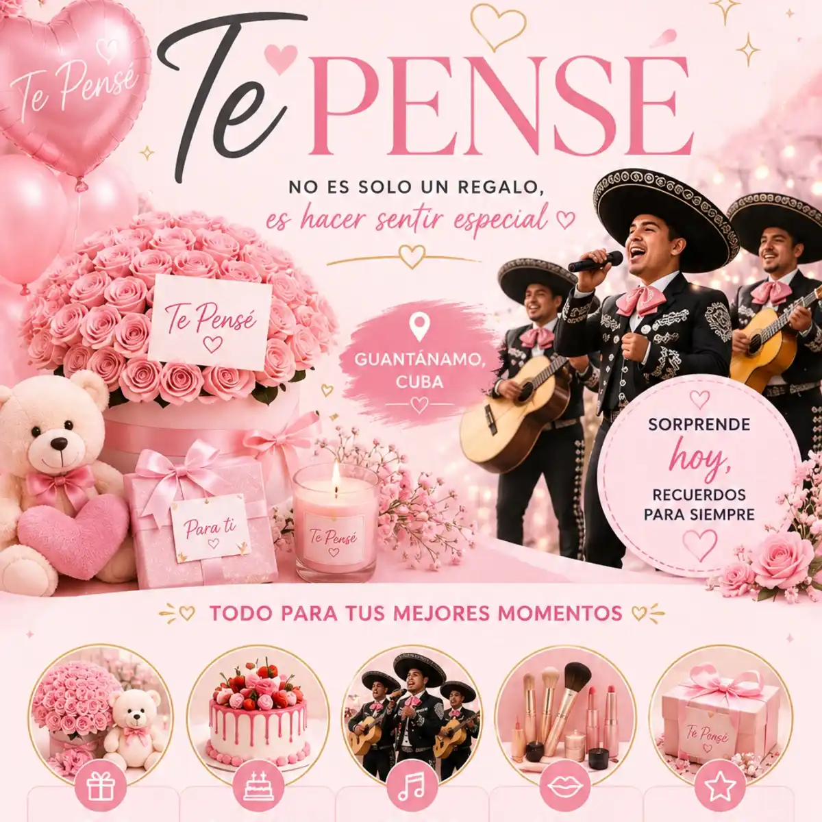 TE PENSÉ ✦ Detalles & Combos Guantánamo
