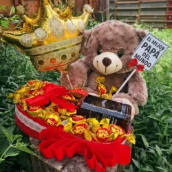 Caja corazón papá