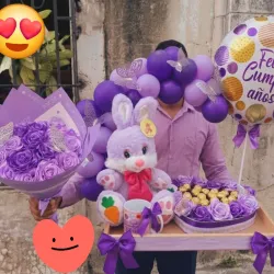Super Bandeja morada