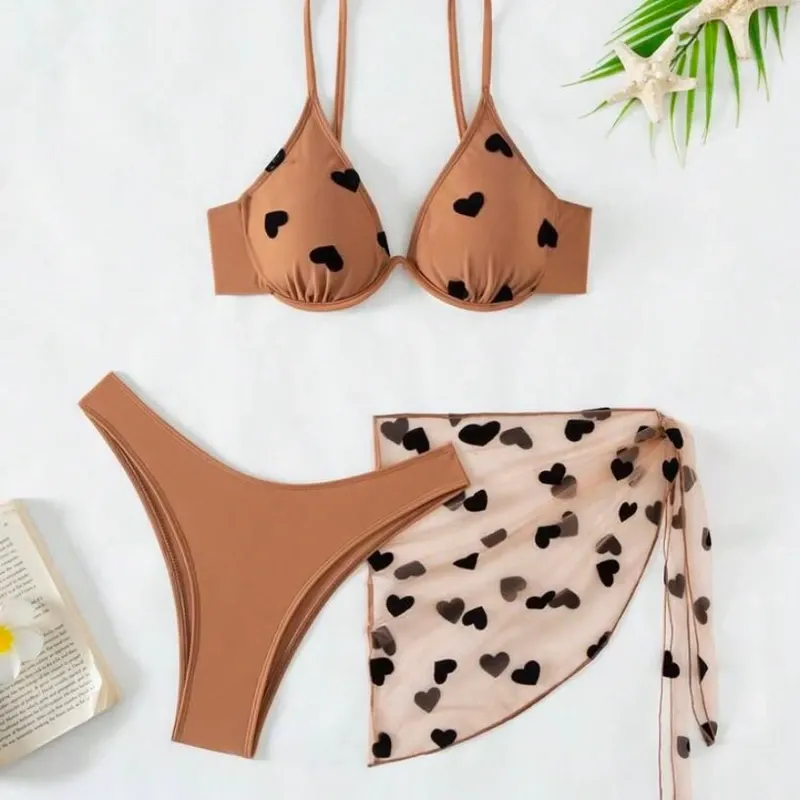 Conjunto de Bikini (3 Piezas)