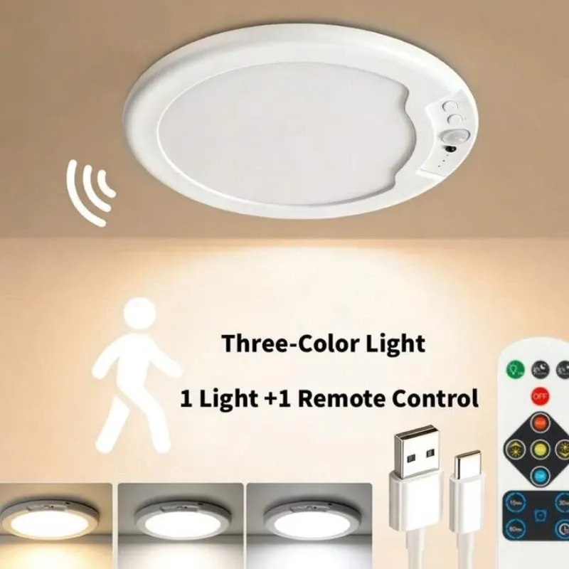Lámpara LED de Techo con Sensor