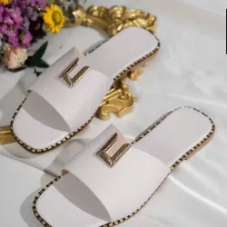 Sandalias Beige