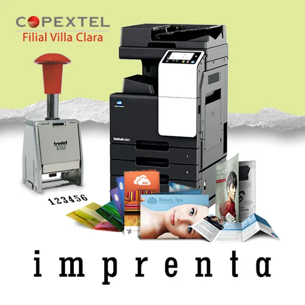 Imprenta especializada en productos y servicios gráficos