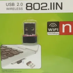 Adaptador Wireless USB 2.0 150 Mbps 802.11N Nano