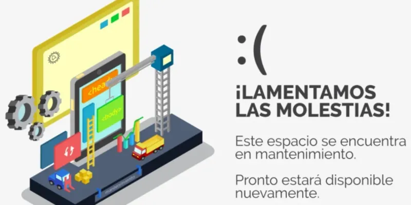 Pagina en mantenimiento 