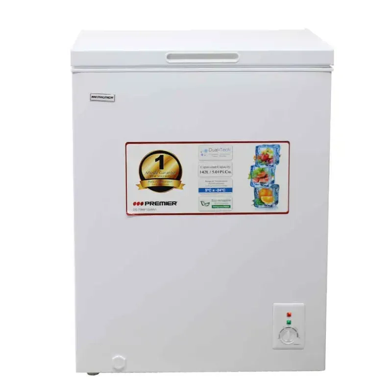 PREMIER CONGELADOR TIPO BAUL 142L/5PC, BLANCO