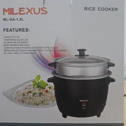 Olla arrocera con vaporera