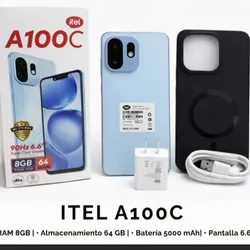 ITEL A100C 3+5 ram 64Gb (112 USD)
