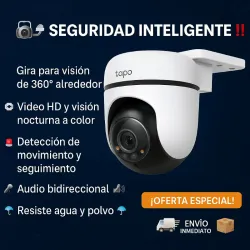 Cámara de Seguridad Profesional TP-Link Tapo C510W