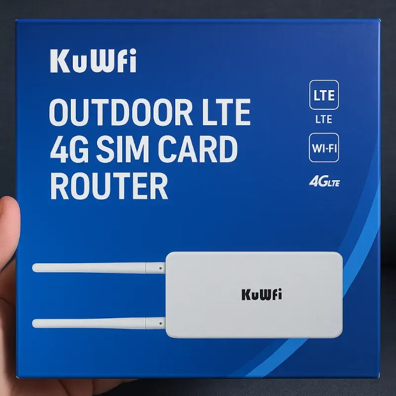 📶 Enrutador WiFi 4G CPE para Exteriores - Con Antenas de Alta Ganancia 📡