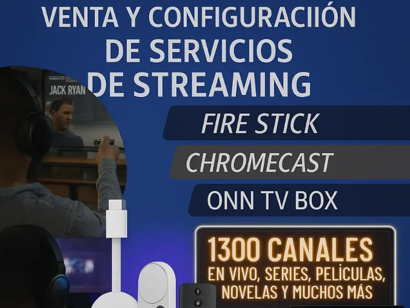 🎬 Equipos de Streaming, Configuraciones y Mucho Más