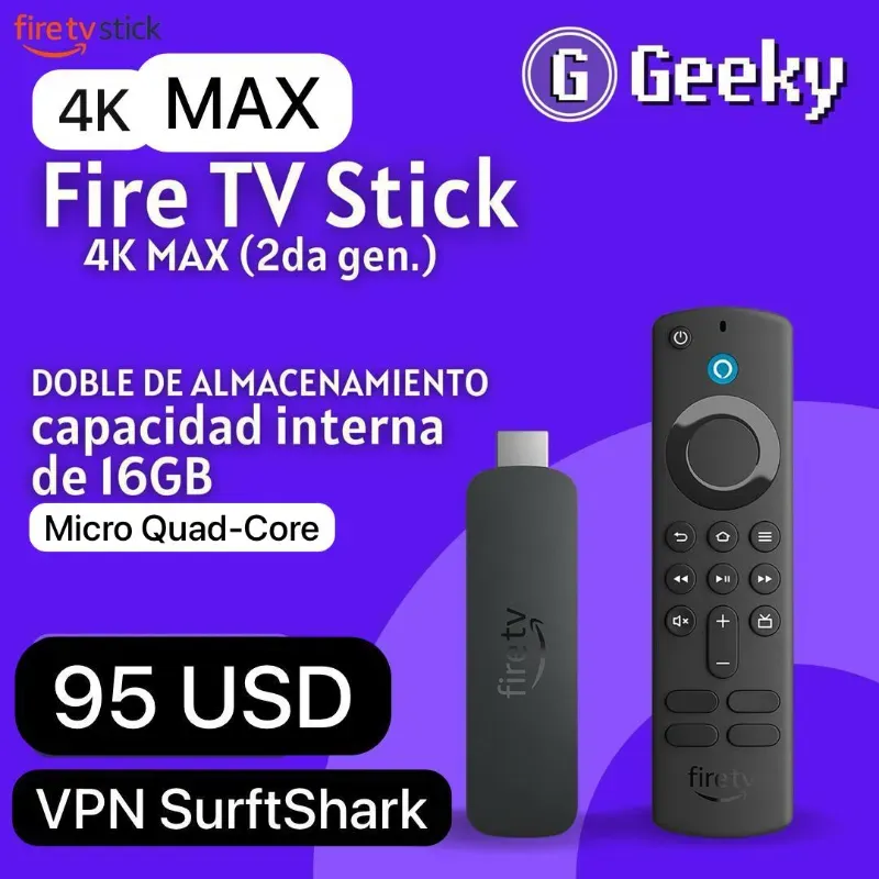🔥 FIRESTICK 4K MAX TOTALMENTE CONFIGURADO 🔥