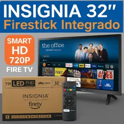 📺 INSIGNIA 32″ Smart TV – F20 Series con Firestick Integrado