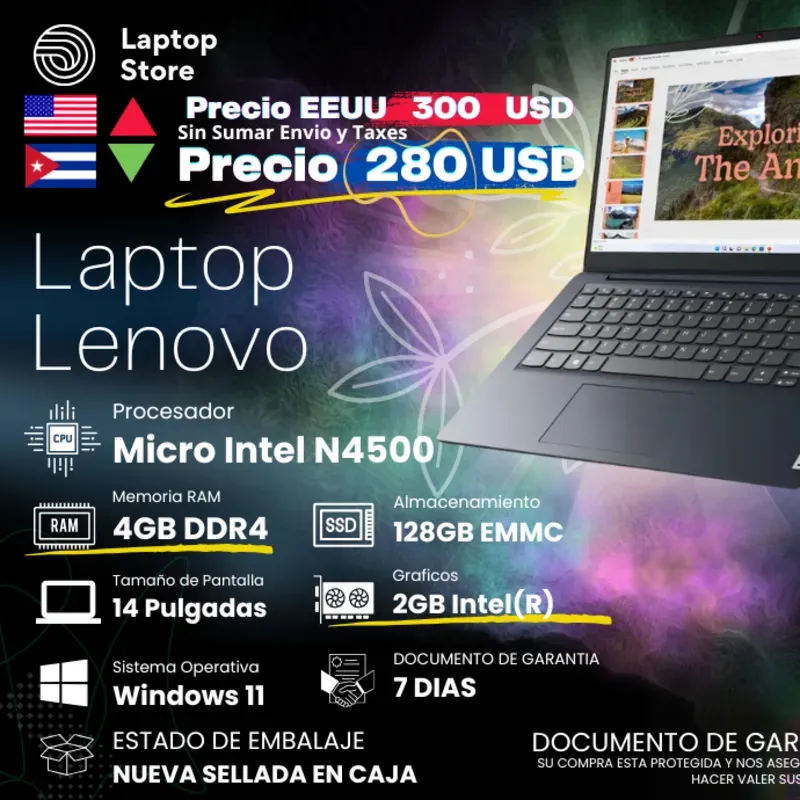 Laptop Lenovo 2025 IdeaPad 1
