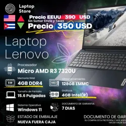 Laptop Lenovo IdeaPad 1 15AMN7 – 15.6”