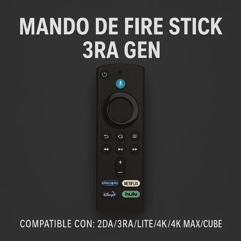 🔥 Mando de Fire Stick 🔥