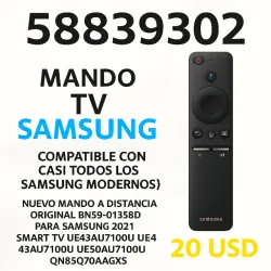 Mando para TV SAMSUNG 