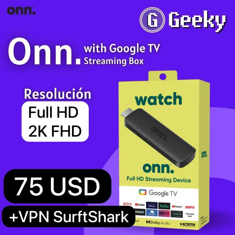 🔥 ONN TV HD TOTALMENTE CONFIGURADO 🔥