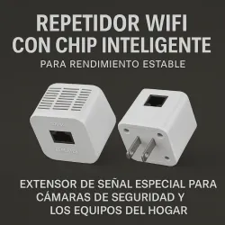 🔁 Repetidor WiFi con Chip Inteligente – 300Mbps