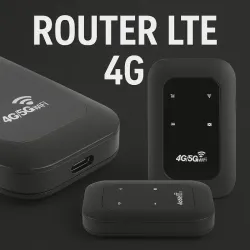 📶 Router WiFi de Bolsillo 4G LTE – Hotspot Móvil con SIM