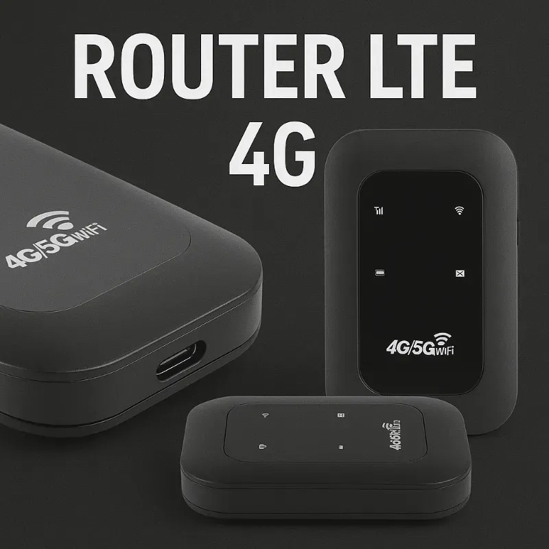 📶 Router WiFi de Bolsillo 4G LTE – Hotspot Móvil con SIM