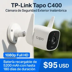 TP-Link Tapo C400 Cámara de Seguridad 