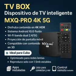 📺 TV Box MXQ-PRO 4K 5G – Dispositivo de TV inteligente 📺
