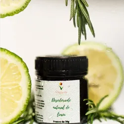 Desodorante natural de limón