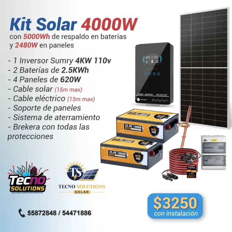 Kit 4kw
