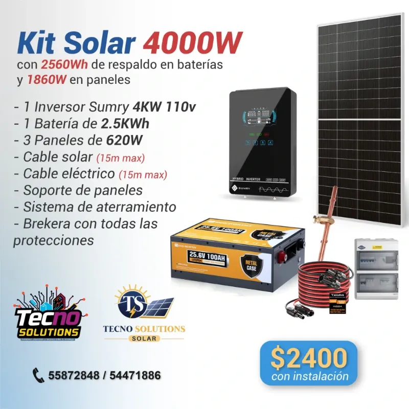 Kit 4kw