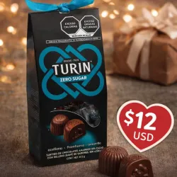 Turin Zero Sugar – Surtido de chocolates amargos 55% cacao