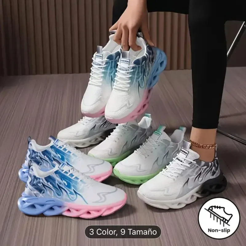 Zapatillas deportivas transpirables