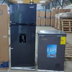 Combo Refrigerador Royal 8.5cuft y Nevera Milexus 6cuft