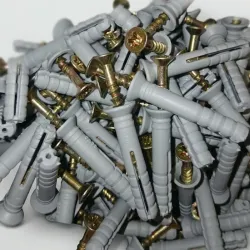Tornillos con taquetes (expansores)