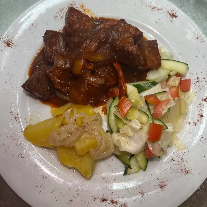 Fricasé de cerdo