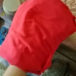 Algodón licrado rojo